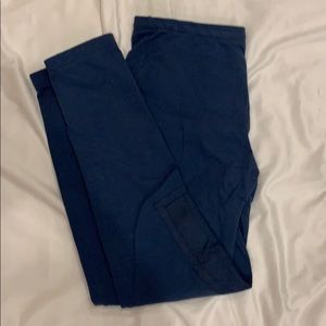 Blue riding jodhpurs